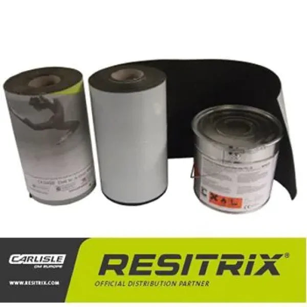 This RESITRIX® EPDM Gutter Lining Kit has a self adhesive backing for ease of installation and has a life expectancy of up to 50 years! EPDM rubber membranes are UV, Ozone and Infrared stable so will not crack, blister or peel. The gutter lining membrane is bonded using the primer, detail work and lengths over 10 metres are joined using an electric hot air gun.