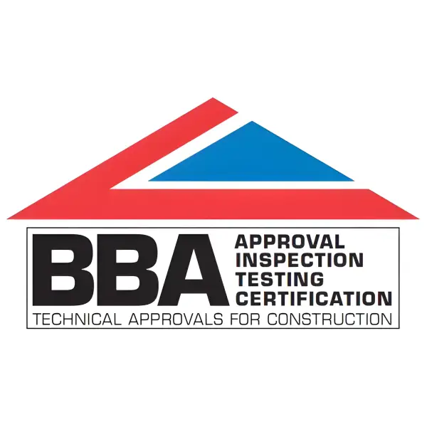 BBA certification logo for EPDM Orangery Roof Kits ensuring quality and reliability