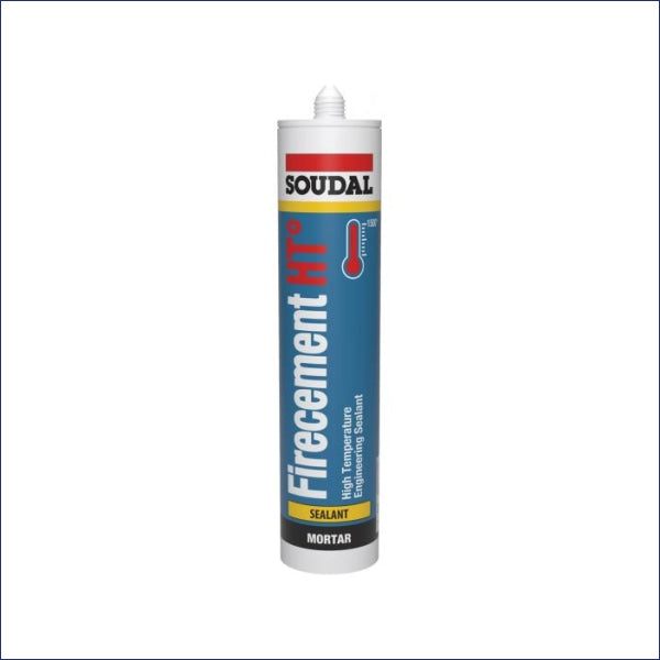 Fully curing heat resistant sealant Hard setting heat resistant sealant which withstands temperatures of up to 1500°C. Applications on ovens, heating systems, fire places, etc.
