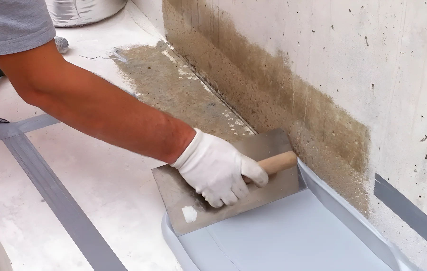 FlexProof 106 NV Waterproofing 106NV, Below Ground Joint Sealing, cementitious joint sealer, concrete joint sealer,