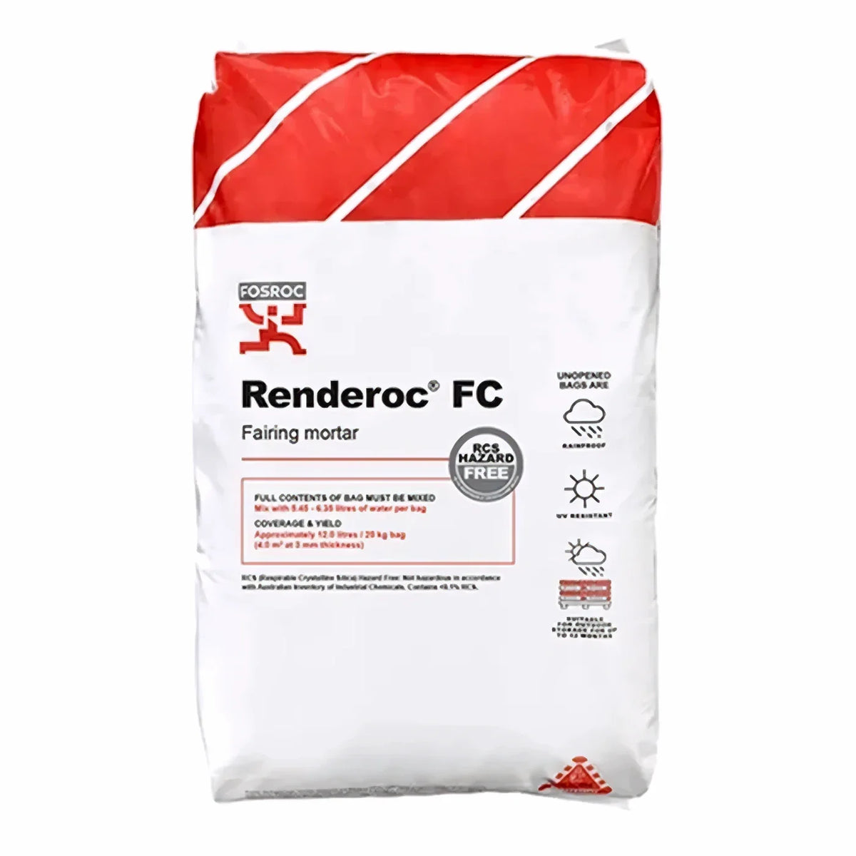 fosroc renderoc fc fairing coat