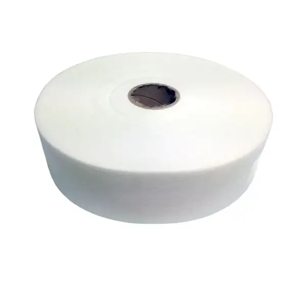 White non-woven fabric roll with cardboard core for GRP 100mm X 250m Glass Fibre Finishing Tissue