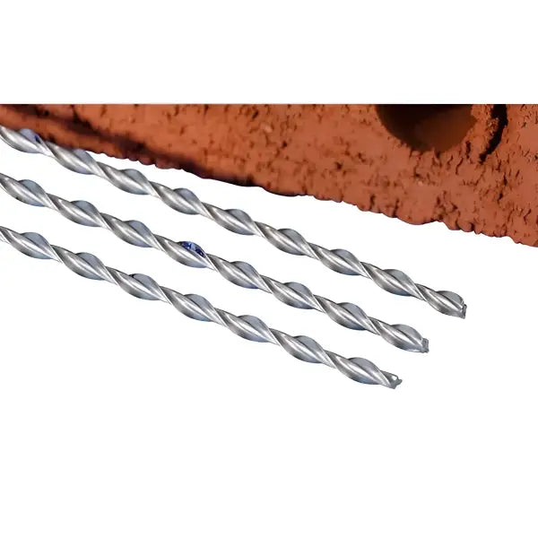 Helical Crack Stitching Bars for Masonry Repair Helical Building Products, Crack Stitching Bar, gap filler, gap