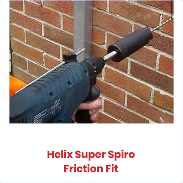 Super Spiro Friction Fit Wall Ties - Under 1000mm - 9mm x