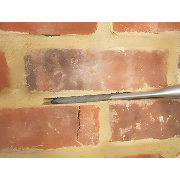 Helix Cementitious Grout, crack Sticking Grout, Crack Stitching, cracked masonry, Flexi Grout
