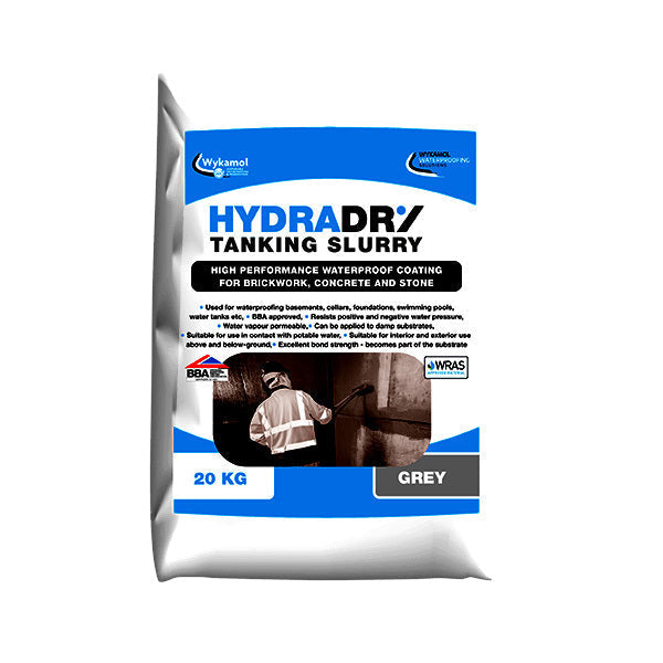 HydraDry Tanking Slurry 20 Kg Bag in Grey Tanking Slurry