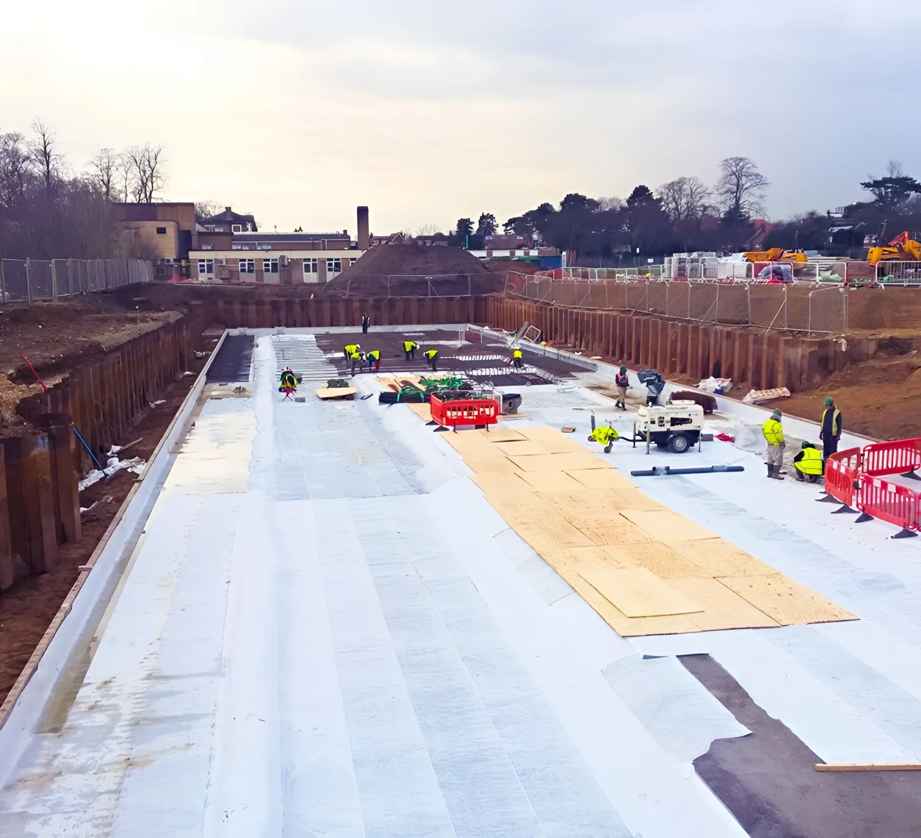 Hydrobond 403 Plus Waterproofing Membrane Waterproofing Basement Membrane, Cavity Drain Membrane, External Membranes,