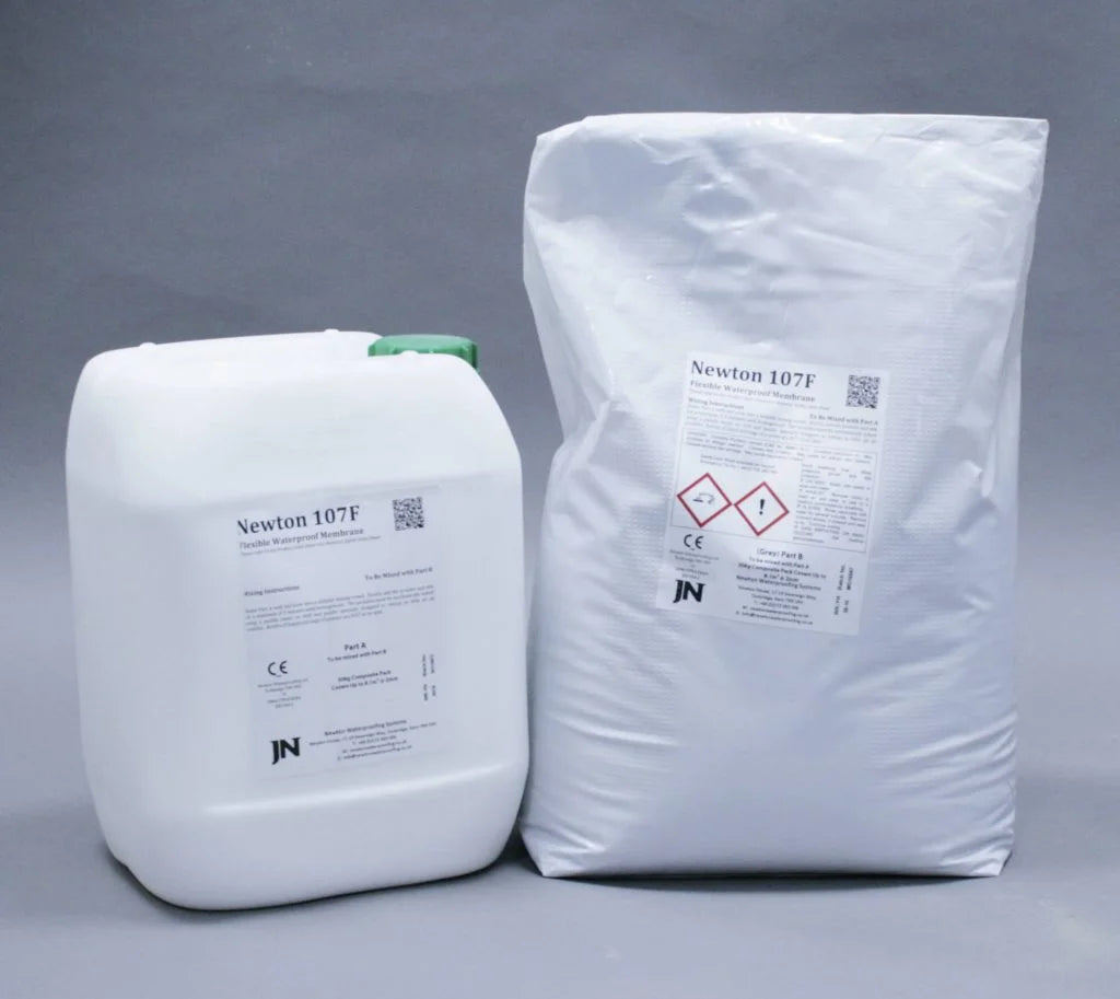 Hydrocoat 107F 2k Elastic - Flexible Cement Coating Waterproofing cementitious waterproofing, Liquid Coating, Newton,