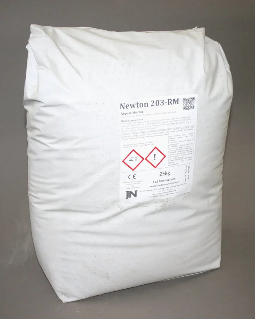 Hydrocoat 203-RM - Durable Fast-Setting Repair Mortar for Concrete Waterproofing cementitious waterproofing, Concrete