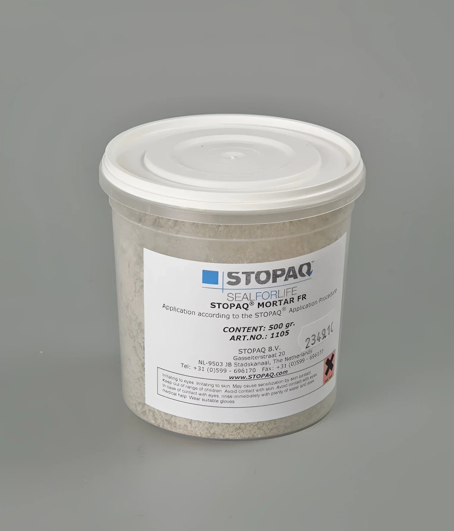 Hydrotank 308 Stopaq FR Mortar Waterproofing Below Ground Joint Sealing, cementitious joint sealer, cementitious