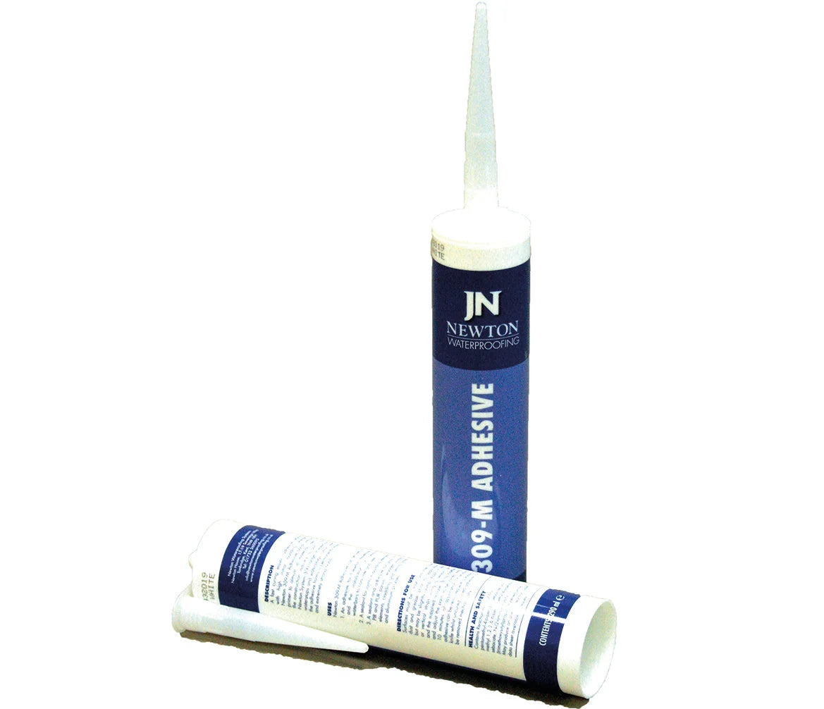 Hydrotank 309-M Elastic Adhesive for Hydrophilic Waterproofing Adhesive, Below Ground Joint Sealing, Newton, Structural