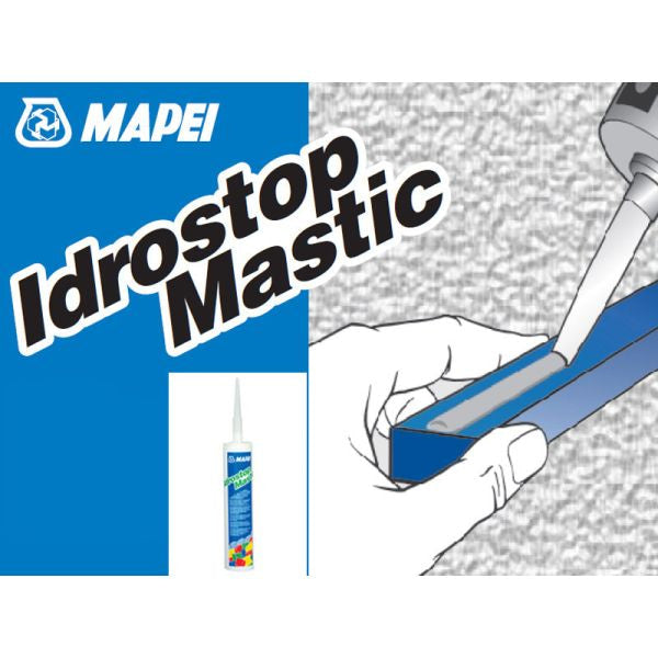 IDROSTOP MASTIC 12 x 300ml Polyurethane Roof Paint