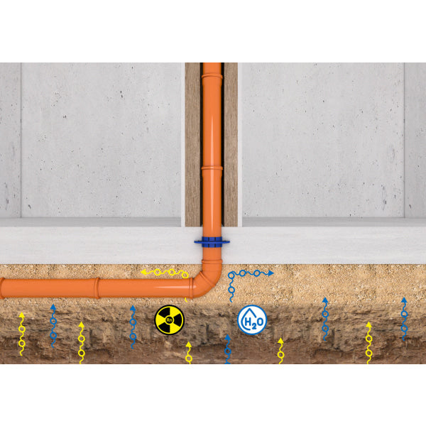 KG-FIX Wall Collar 110mm & 160mm Water barrier flange for water pressure-tight integration of waste water pipelines in floor slabs.  Application range: Waterproof concrete stress class 1, Waterproof concrete stress class 2 Advantages: High dimensional stability thanks to two components injection molding