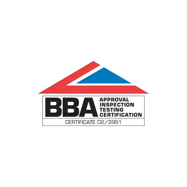 BBA certification logo in red and blue above Lectros Red Sleeving product name
