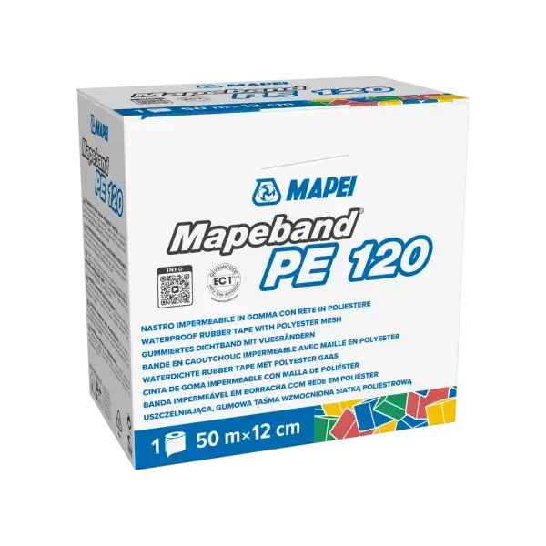 MAPEBAND PE 120 Waterproofing Tape Mapei Car Park Deck, Car Park Decks, Flat Roof, Flat Roof Coating, Podium Deck