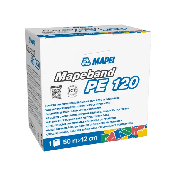 MAPEBAND PE 120 Waterproofing Tape Mapei Car Park Deck, Car Park Decks, Flat Roof, Flat Roof Coating, Podium Deck