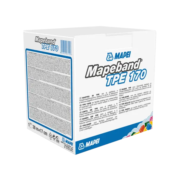 MAPEBAND TPE Waterproofing Tape 30m Roll Mapei Car Park Deck, Car Park Decks, Flat Roof, Flat Roof Coating, Podium Deck
