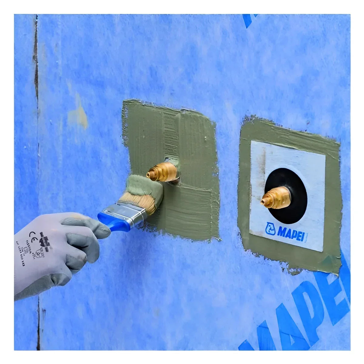 MAPEGUARD WP Adhesive Waterproofing Membrane Mapei Car Park Deck, Car Park Decks, Flat Roof, Flat Roof Coating, Podium