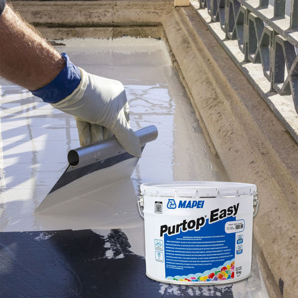 Purtop Liquid Waterproofing 15KG / Grey Polyurethane Roof