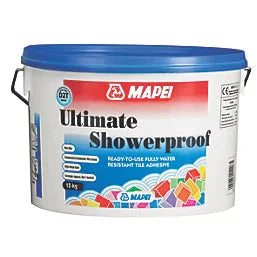 Mapei Ultimate Showerproof Tile Adhesive 15kg Mapei 300x300mm tile adhesive, bathroom tile adhesive, ceramic tile