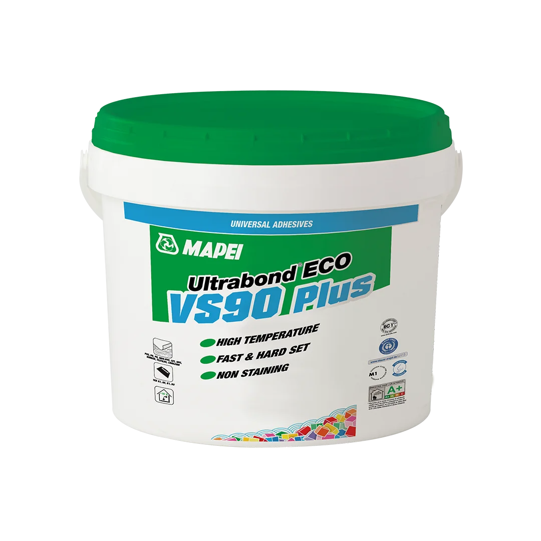MAPEI ULTRABOND ECO VS90 PLUS Polyurethane Roof Paint Mapei Blauer Engel certified, chair castor resistant, commercial