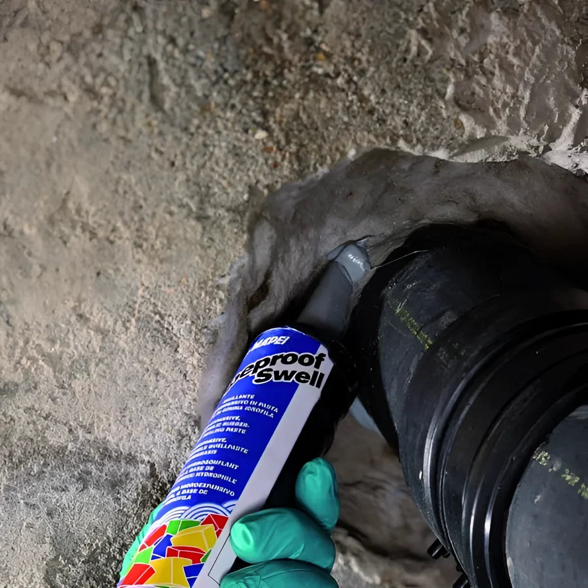 MAPEPROOF SWELL Hydro Expansive Sealant Mapei Car Park Deck, Car Park Decks, Flat Roof, Flat Roof Coating, Podium Deck