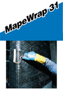Mapei MapeWrap 31 – medium-viscosity, two-component epoxy resin for dry system impregnation of MapeWrap fabrics on concrete reinforcement projects