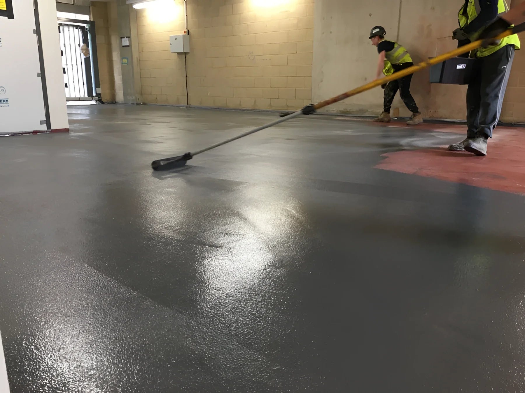 Newcoat 701-HB (Graphite Grey) Epoxy High Build Waterproofing bund lining, Concrete Floor Coating, epoxy coating, Epoxy