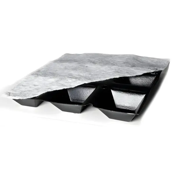 NewSeal 420 DeckDrain - Superior Water-Retention Membrane for Roofs Waterproofing Type C, Deck Drainage System,