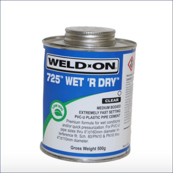 Newton Pipe solvent weld glue used for joining pressure pipes