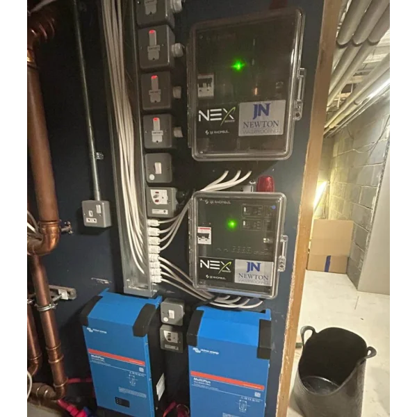 NEX Pump Control Panel Advanced Water Management Clever Shield - Asset Protection Waterproofing, pump controller,