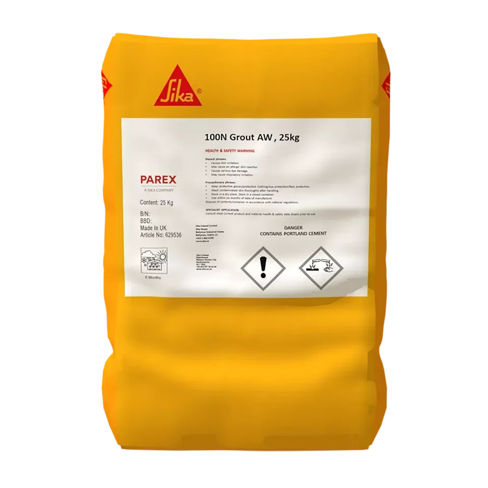 Parex 100 Newton Grout AW GB ultra high strength grout bag
