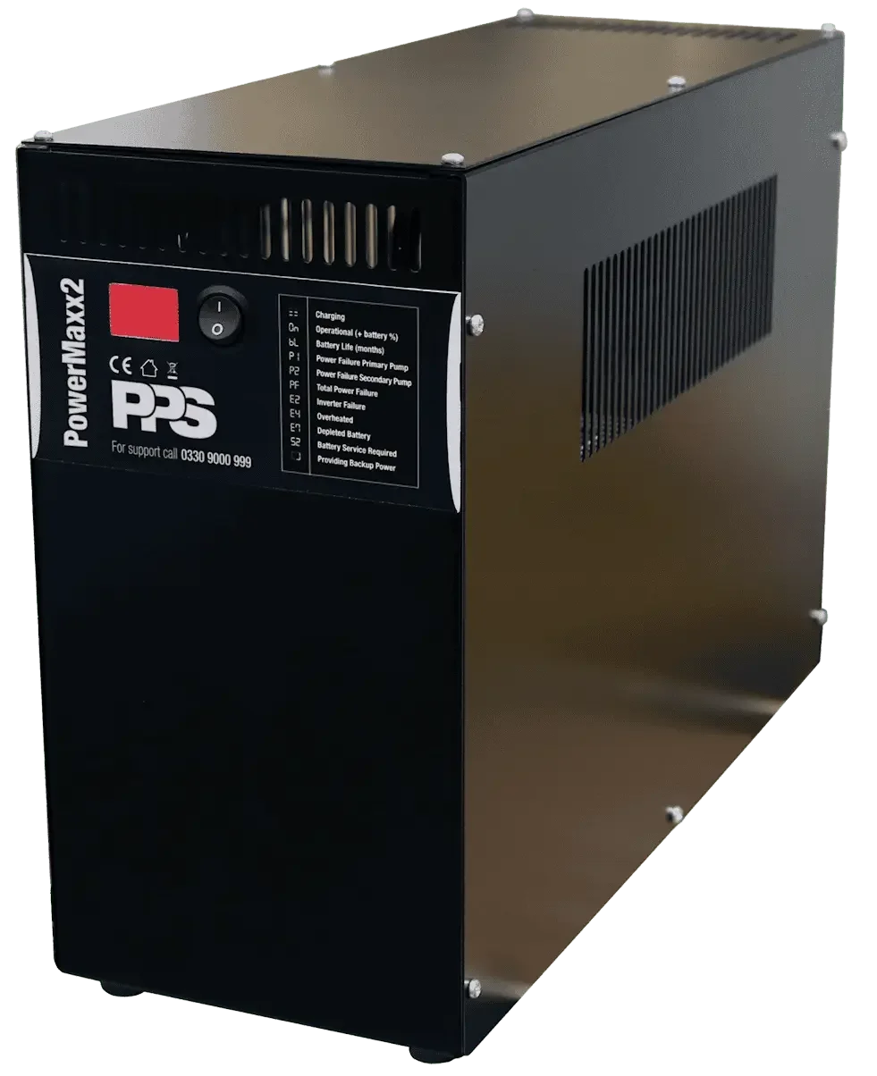 PPS PowerMaxx2 battery backup unit for V-Series / V3 pump systems