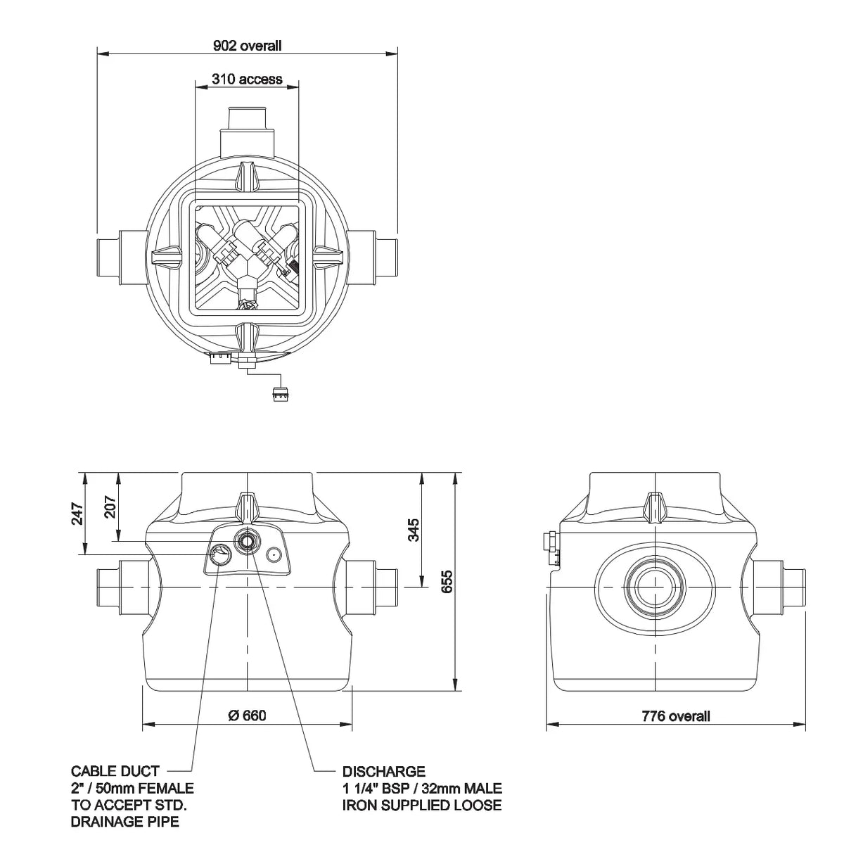 PPS V3 Chamber dimensions