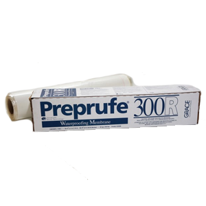 Pre-applied foundation waterproof membrane