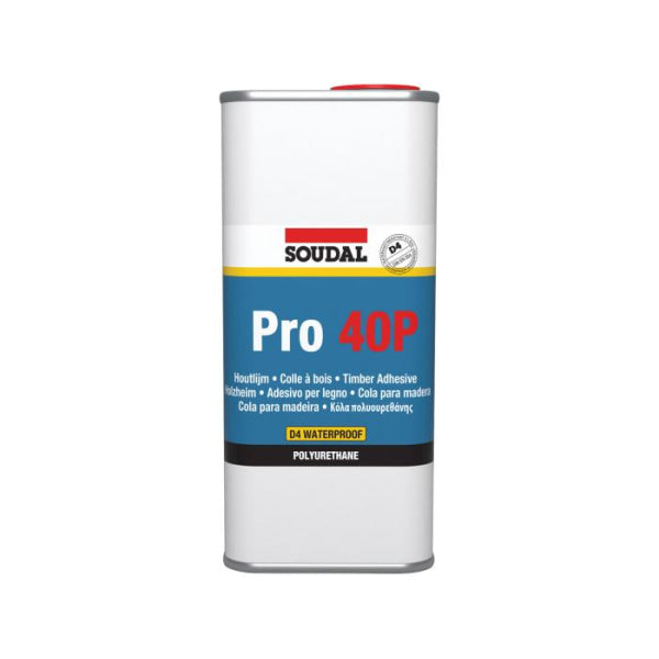 PRO 40P - PU Wood Adhesive - 5kg / Brown