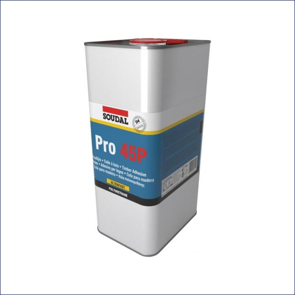 PRO 45P - Fast PU Wood Adhesive - 5 kg / Brown