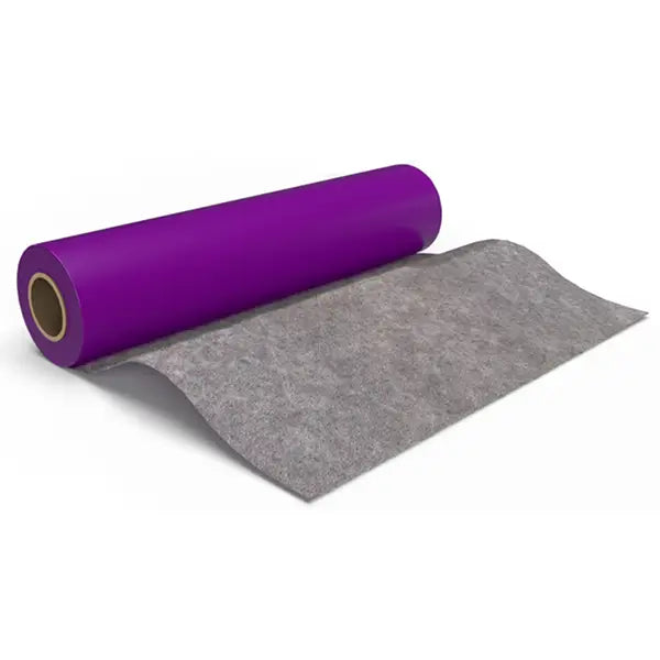 Purple vinyl roll with gray backing for Quadproof Ultra Membrane 50m2 product