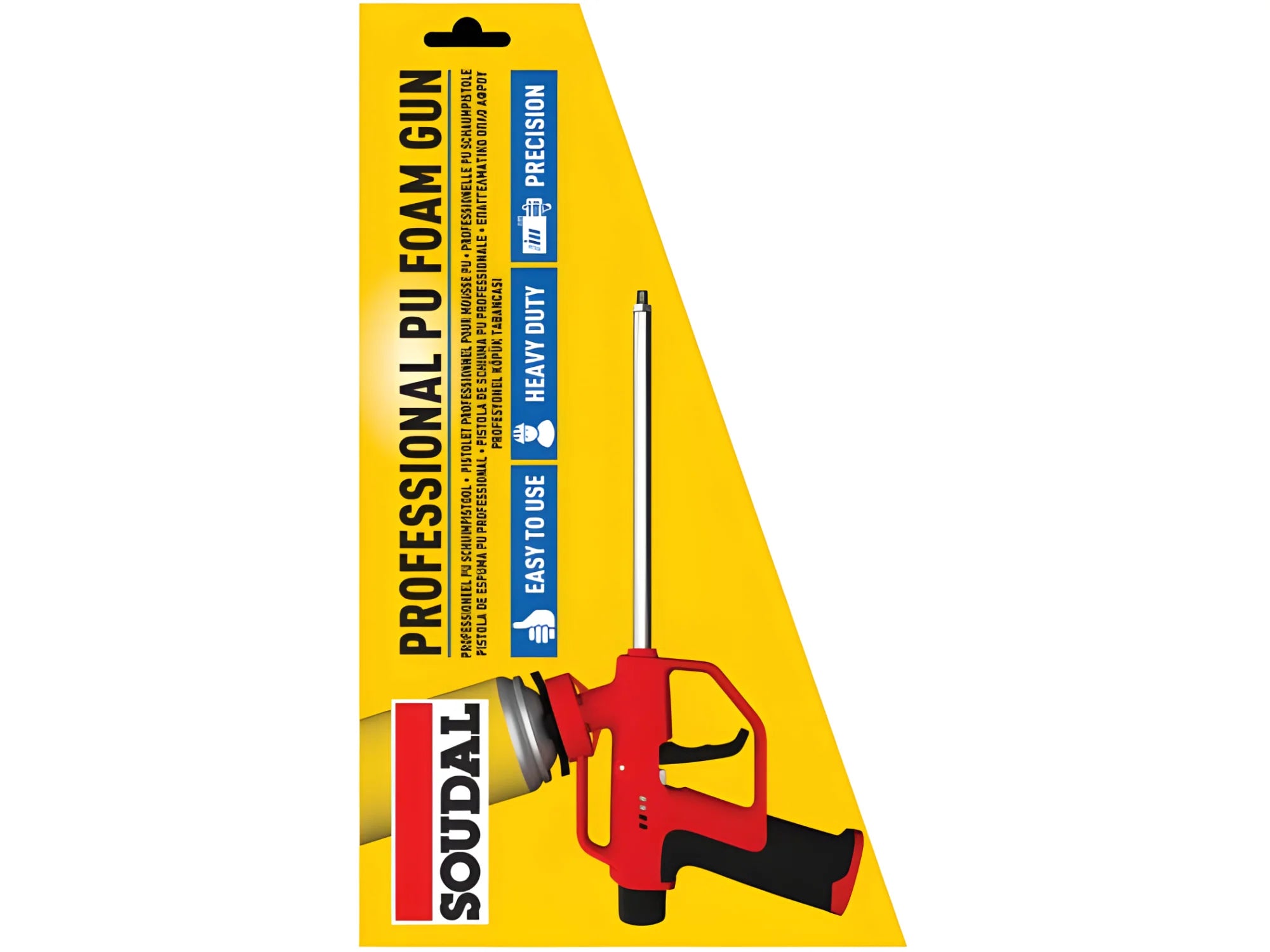 Soudal RED PU FOAM GUN - FOUR WAY FLOW CONTROL Soudal Soudal Soudal Soudal