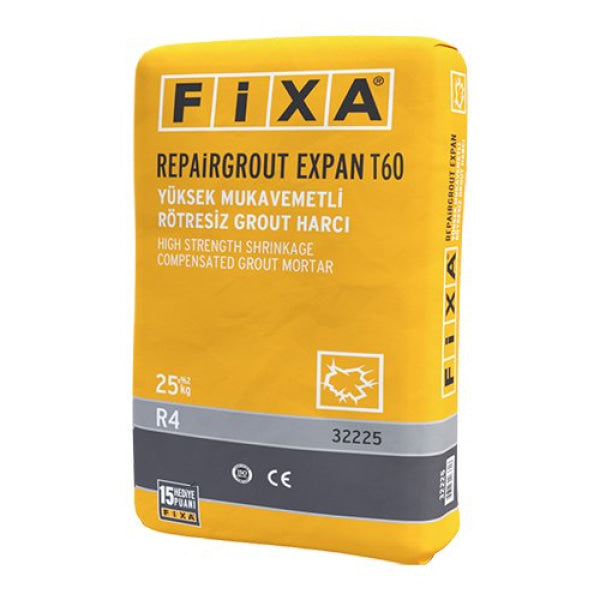 Cement based, single component, shrinkage compensated, thixotropic, high strength structural grout mortar. Complies with R4 class.