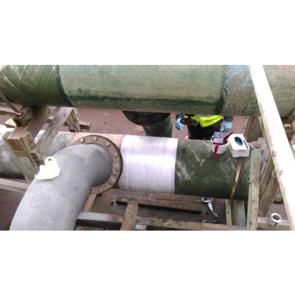 Resimac 108 Pipe Repair Tape is a water activated repair bandage developed to repair leaking pipes. Fast curing capable of 218psi pressure resistance