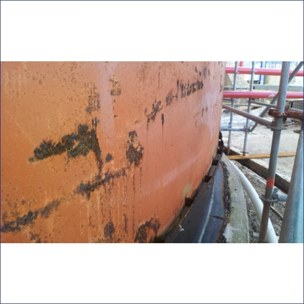  555 Resinox  A single component water based acrylic corrosion protection coating that has been designed to be applied to mechanically abraded or high pressure water blasted surfaces. 