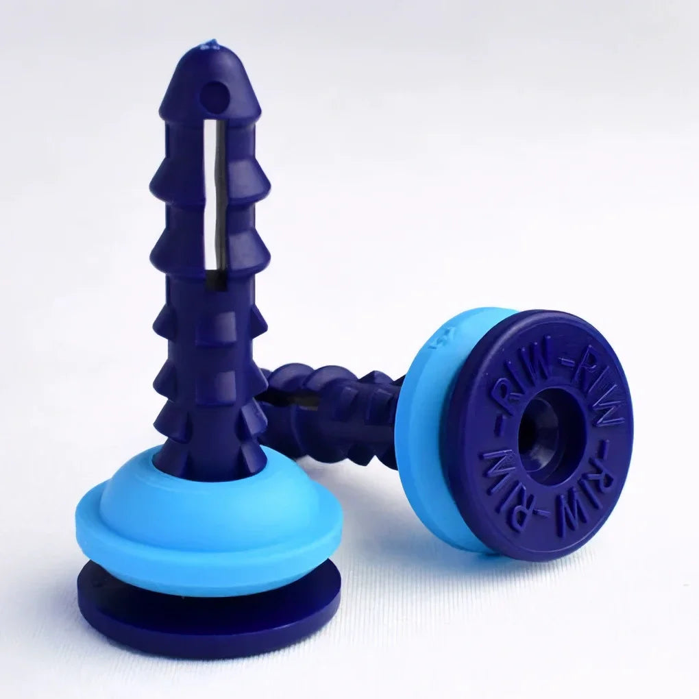 Waterproof cavity membrane fixing plugs