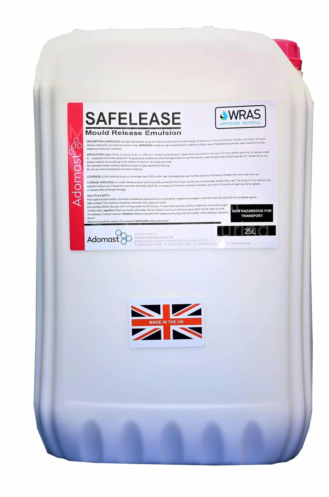 safelease formwork release agent
