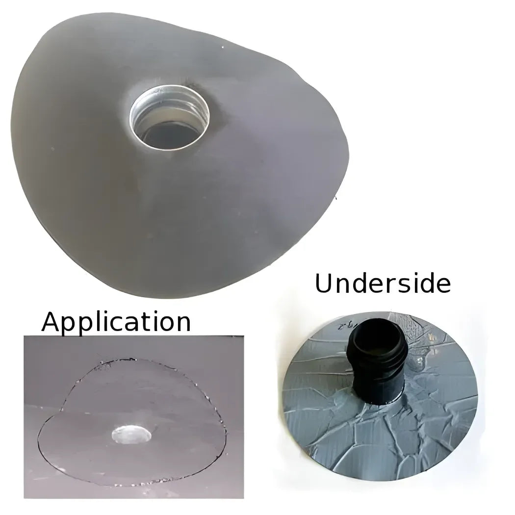 Self Adhesive EPDM Drain Outlets Clever Shield - Asset Protection EPDM, resitrix, RESITRIX® SK