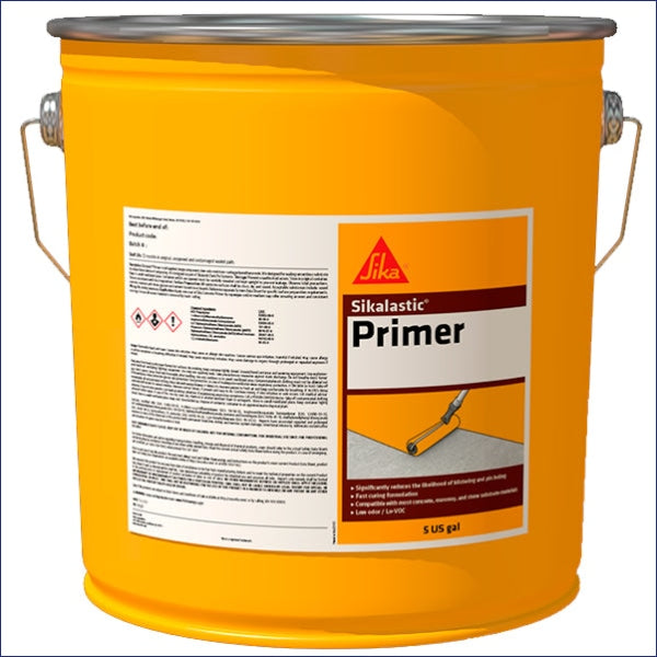 Sikalastic® Metal Primer is a two-component, anticor- rosive primer for exposed metal substrates and block- ing primer over bituminous felts and coatings.