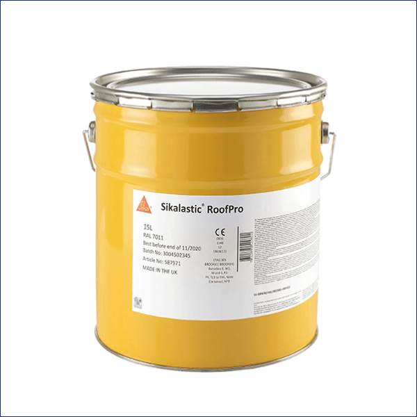 Sika Sikalastic-D-15 RoofPro Advanced Waterproof Roof Coating (Paint or Roller On)