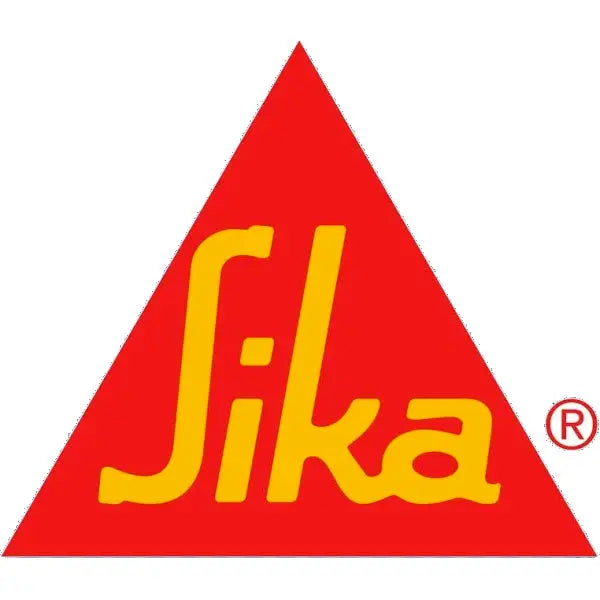 Red triangular logo featuring yellow Sika text and registered trademark on Sikalastic 701