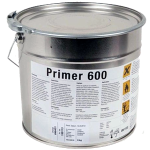 Sikalastic Primer 600 12.5kg synthetic rubber and resin primer for self-adhered roofing and waterproofing membranes.
