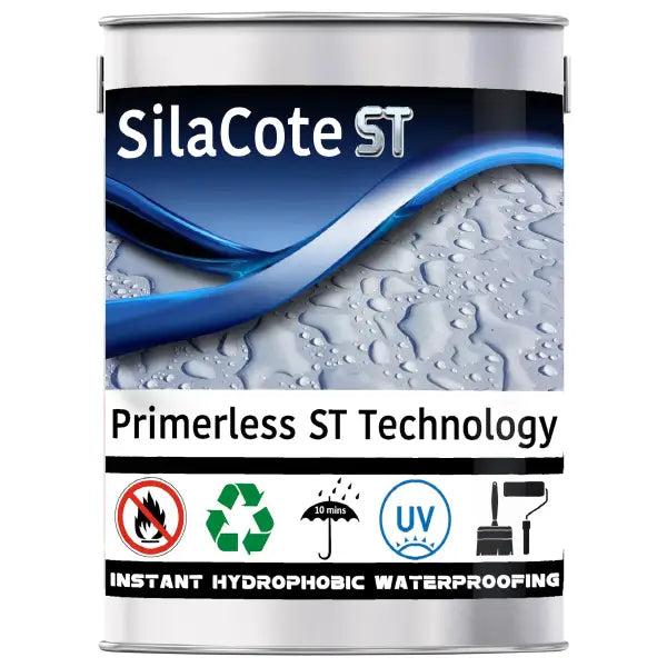 SilaCote ST 200 Primerless Roof Repair Kit with waterproof, hydrophobic, and UV-resistant properties